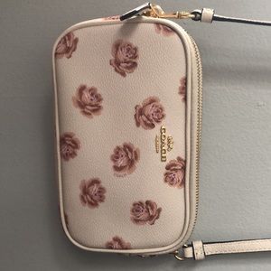 Coach Mini Floral Satchel (adjustable straps)